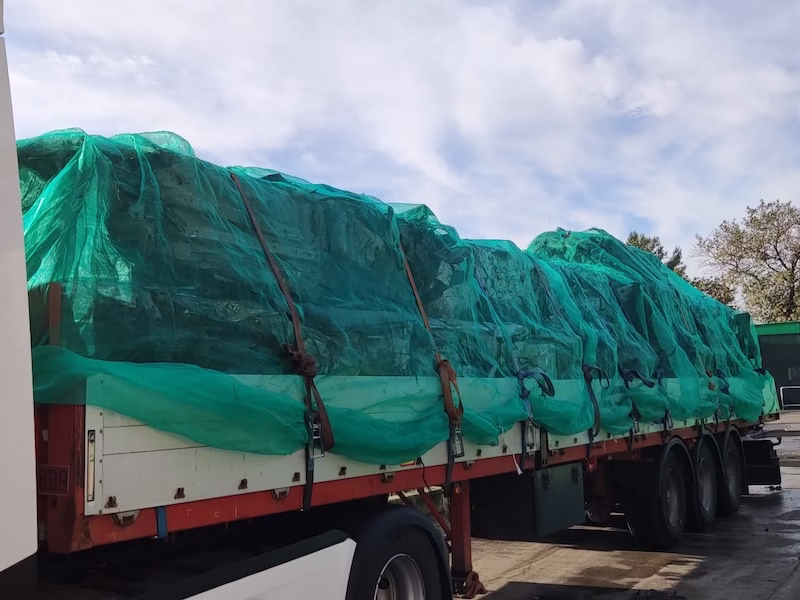 Transportes camion plataforma